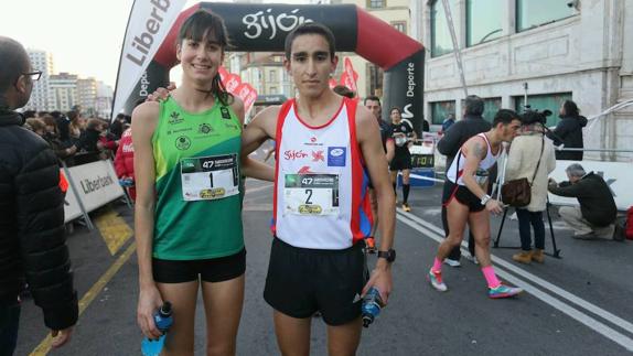 Youssef Benkert y Beatriz Álvarez hacen doblete