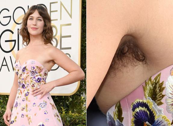 Las axilas sin depilar de Lola Kirke en la alfombra roja de los Globos de Oro