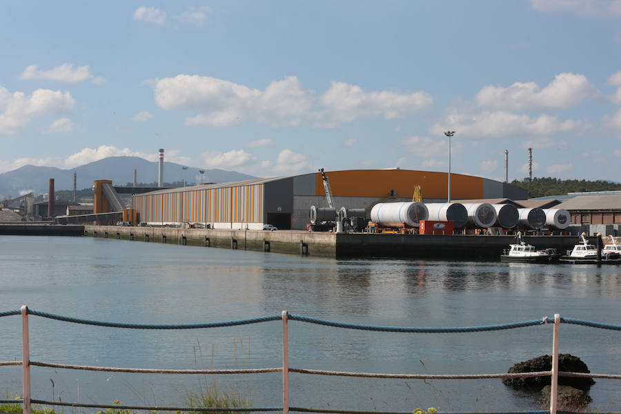 AZSA invertirá diez millones de euros en una segunda nave logística en el Puerto de Avilés