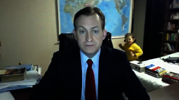 Los hijos de este profesor universitario no entienden ni de entrevistas ni de directos