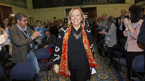 «¿Medidas para acabar con los jabalíes? Comerlos», bromea Mercedes Fernández