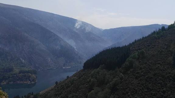 Dos mil hectáreas quemadas en los cuatro grandes incendios del occidente asturiano