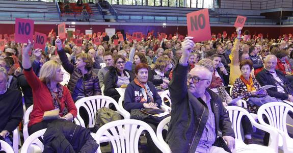 La Asamblea del Grupo bloquea a Corripio