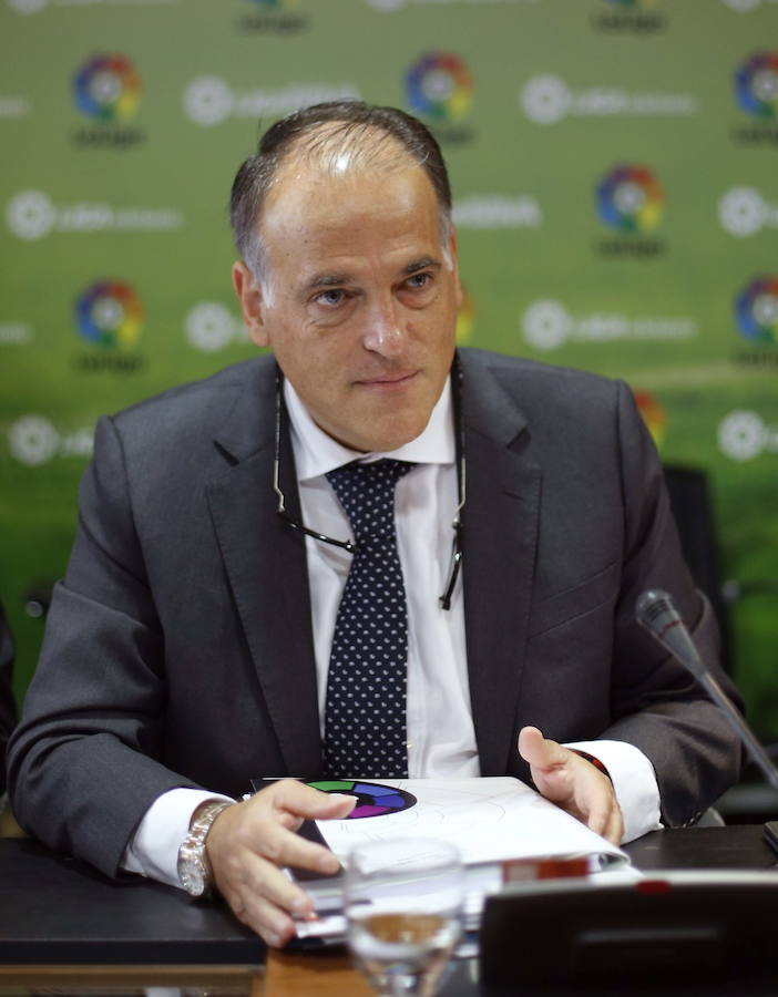 Tebas vuelve a la carga contra Marcelino para defender a Míchel