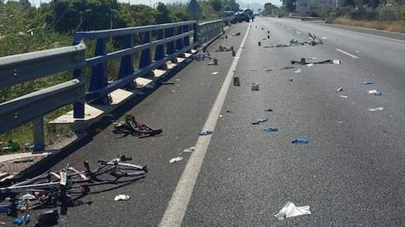 Tres ciclistas muertos y otros siete heridos en una semana negra en las carreteras españolas