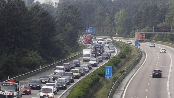 Las obras vuelven a colapsar la 'Y'