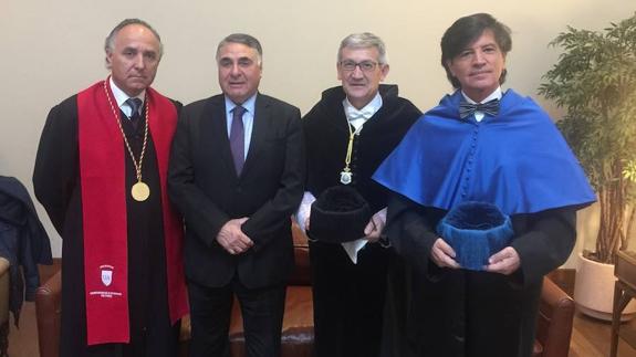 Carlos López Otín, doctor honoris causa por la Universidad Autónoma de Chile